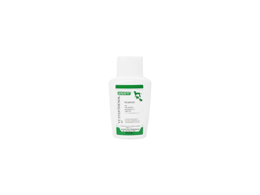 Vetpantenol šampón pro psy a kočky 150 ml z kategorie Chovatelské potřeby a krmiva pro psy > Hygiena a kosmetika psa > Šampóny a spreje pro psy