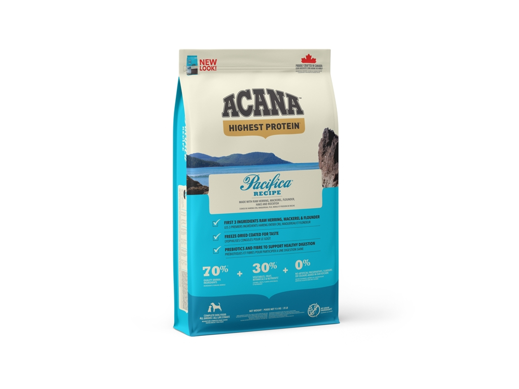 Acana Dog Recipe Pacifica 11,4 kg z kategorie Chovatelské potřeby a krmiva pro psy > Krmiva pro psy > Granule pro psy