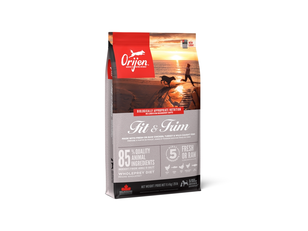 Orijen Dog Fit & Trim 11,4kg z kategorie Chovatelské potřeby a krmiva pro psy > Krmiva pro psy > Granule pro psy