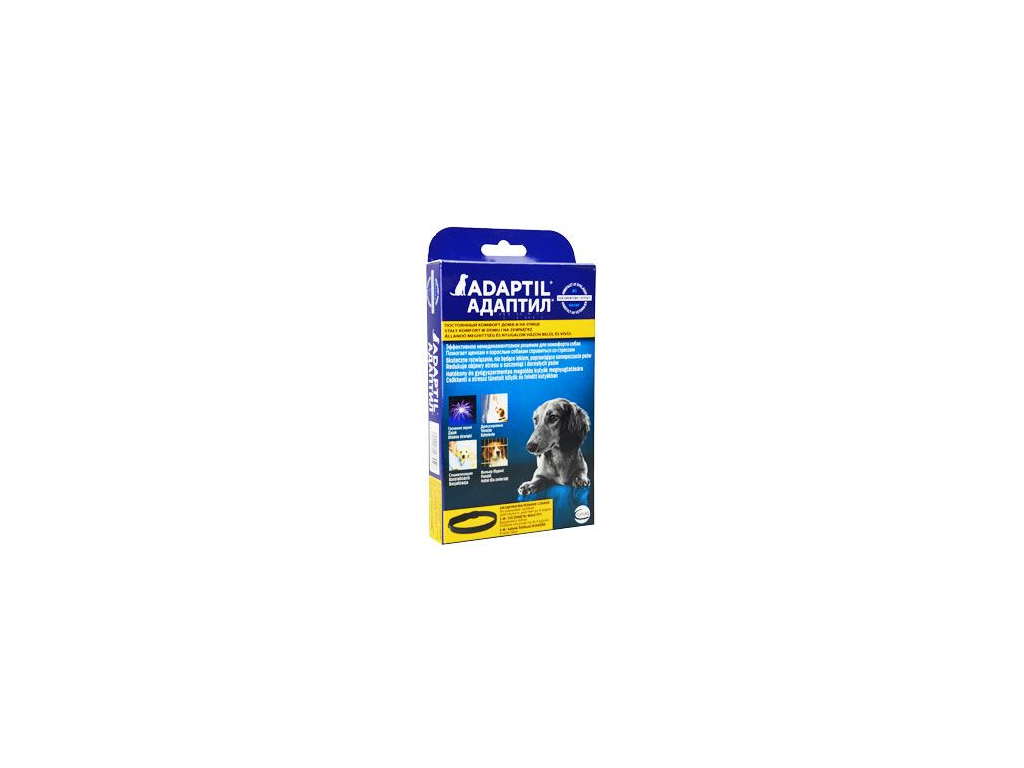 Adaptil obojek pro zklidnění psa 45cm 1ks z kategorie Chovatelské potřeby a krmiva pro psy > Vitamíny a léčiva pro psy > Zklidnění, nevolnost u psů