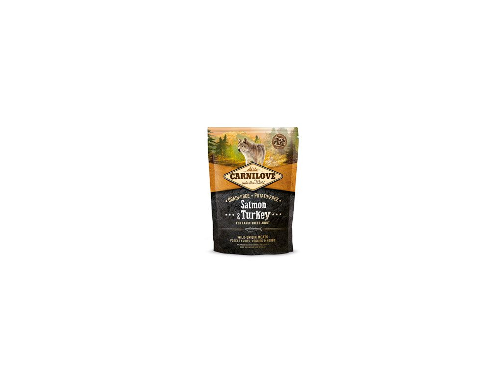 Carnilove Adult Dog Large Breed Salmon & Turkey 1,5kg z kategorie Chovatelské potřeby a krmiva pro psy > Krmiva pro psy > Granule pro psy