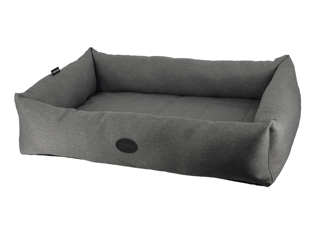 Nobby PUTU obdelníkový odolný pelíšek šedá 100x70x22cm z kategorie Chovatelské potřeby a krmiva pro psy > Pelíšky a dvířka pro psy > Pelechy a pohovky pro psy