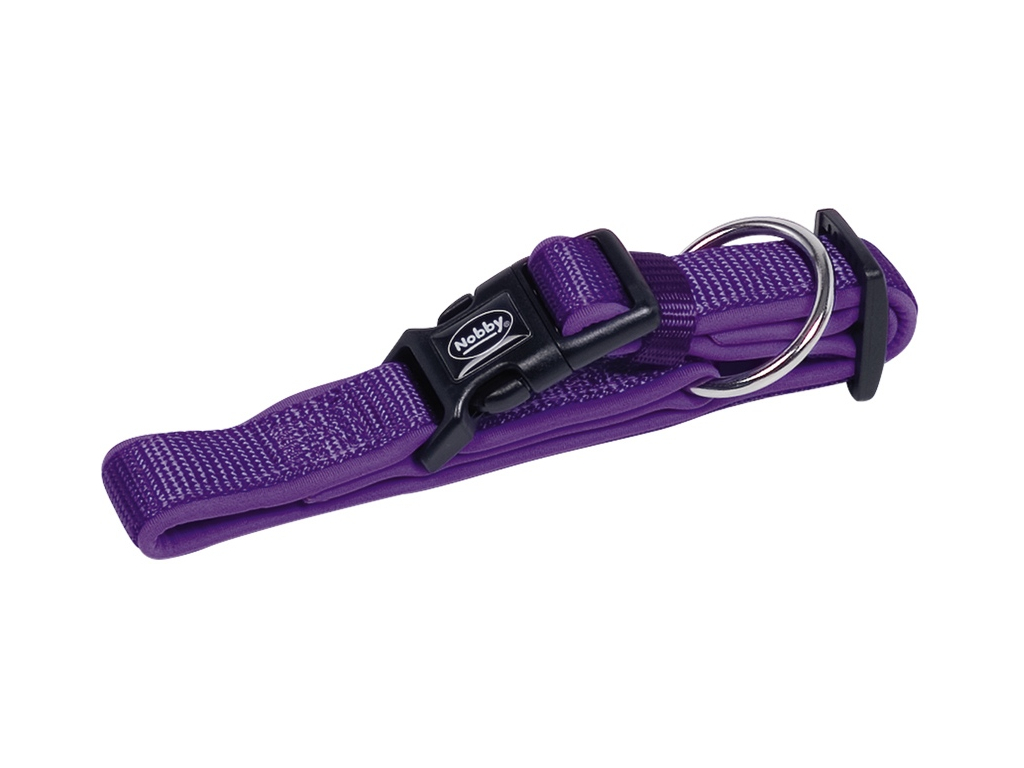 Nobby CLASSIC PRENO obojek neoprén fialový S/M 30-45cm z kategorie Chovatelské potřeby a krmiva pro psy > Obojky, vodítka a postroje pro psy > Obojky pro psy