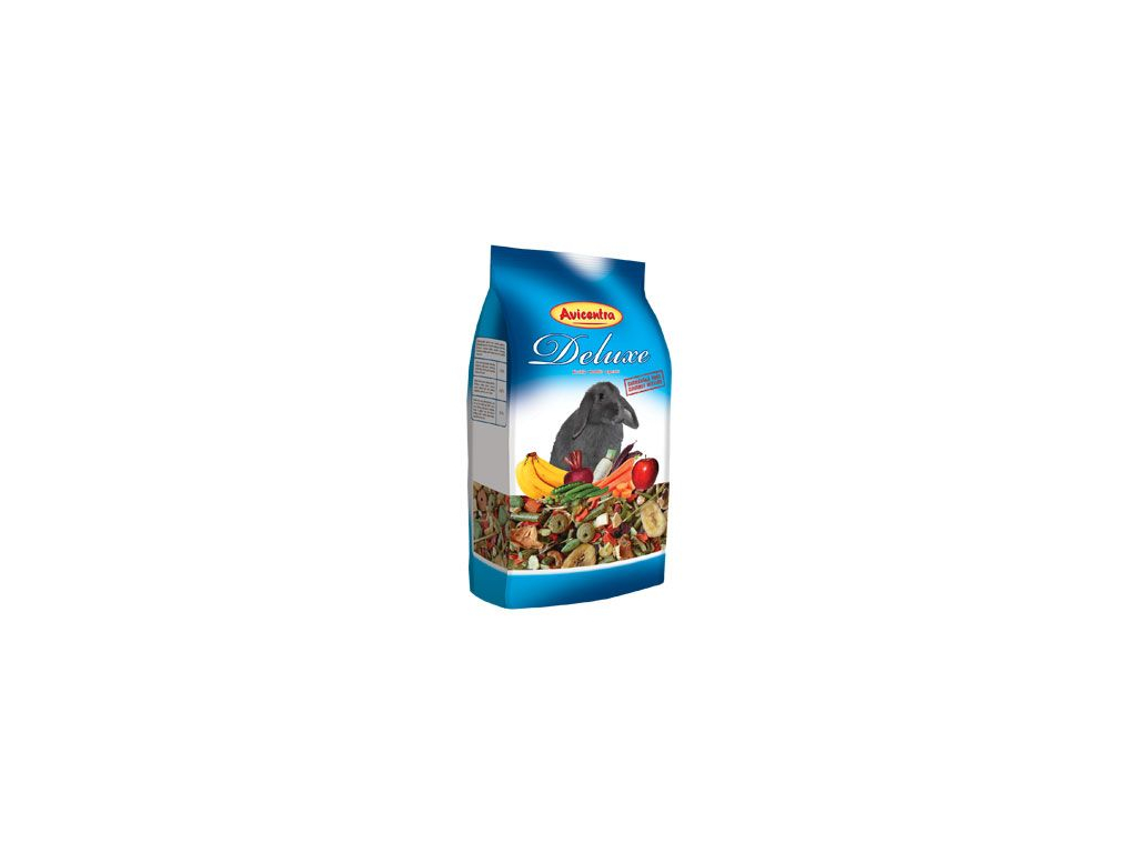 Avicentra Deluxe krmivo pro králíky 500g z kategorie Chovatelské potřeby a krmiva pro hlodavce a malá zvířata > Krmiva pro hlodavce a malá zvířata