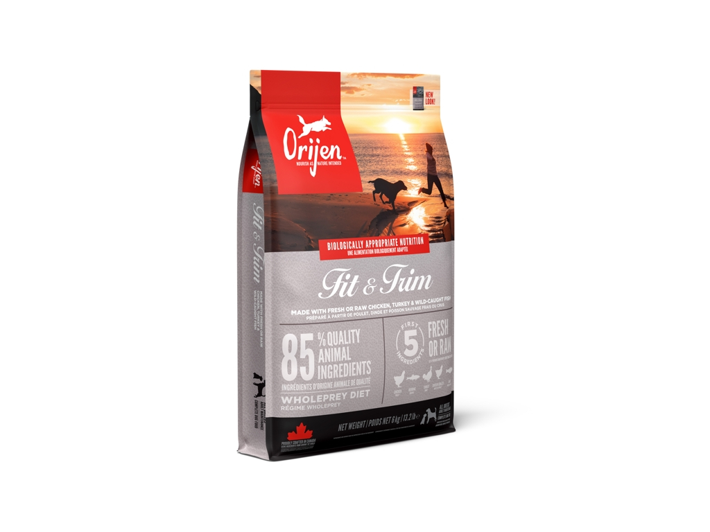 Orijen Dog Fit & Trim 6kg z kategorie Chovatelské potřeby a krmiva pro psy > Krmiva pro psy > Granule pro psy