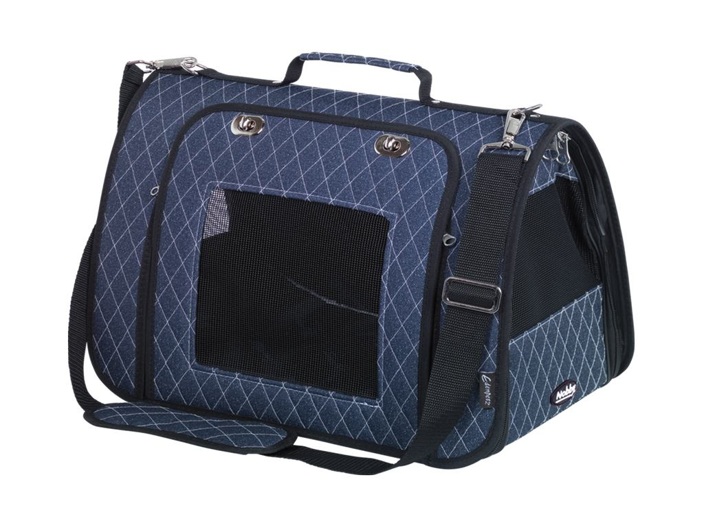 Nobby přepravní taška KALINA do 7kg modrá 44 x 25 x 27 cm z kategorie Chovatelské potřeby a krmiva pro kočky > Přepravky, tašky pro kočky