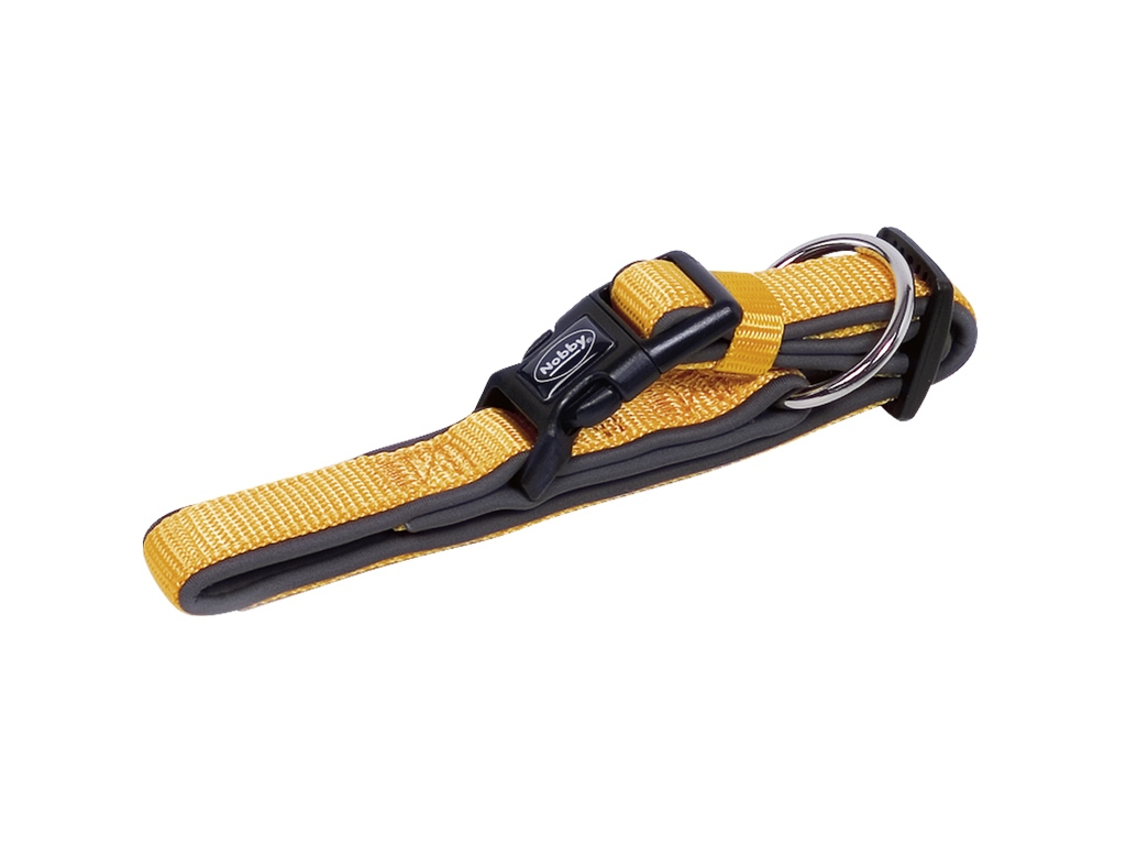 Nobby CLASSIC PRENO obojek neoprén oranžový L/XL 50-65cm z kategorie Chovatelské potřeby a krmiva pro psy > Obojky, vodítka a postroje pro psy > Obojky pro psy