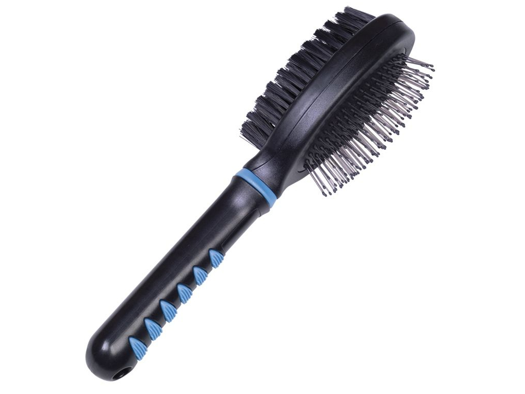 Nobby Comfort Line oboustranný kartáč L z kategorie Chovatelské potřeby a krmiva pro psy > Hygiena a kosmetika psa > Hřebeny a kartáče pro psy