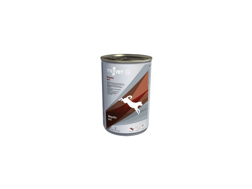 Trovet pes HLD konzerva 400g z kategorie Chovatelské potřeby a krmiva pro psy > Krmiva pro psy > Veterinární diety pro psy