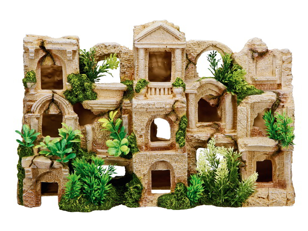 Nobby velká akvarijní dekorace stěna 42 x 12 x 27,5 cm z kategorie Akvaristické a teraristické potřeby > Dekorace do akvária > Rujny, hradby