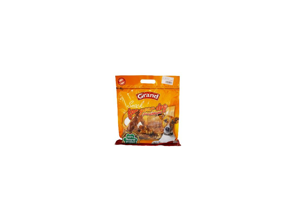 GRAND Sušená Mňamka hovězí vazovice 500g z kategorie Chovatelské potřeby a krmiva pro psy > Pamlsky pro psy > Sušené vnitřnosti, kosti pro psy