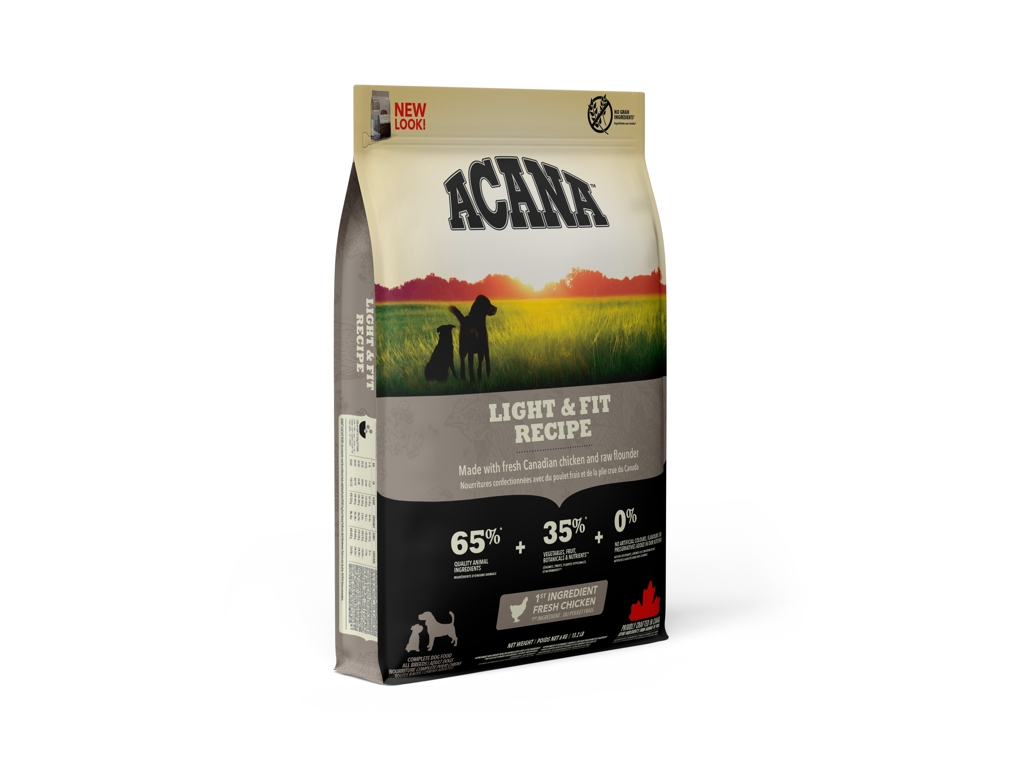 Acana Dog Light & Fit Recipe 6kg z kategorie Chovatelské potřeby a krmiva pro psy > Krmiva pro psy > Granule pro psy