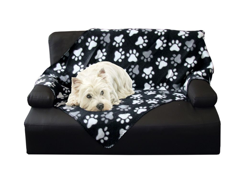 Nobby Classic PIPPA flísová deka černá 100x150cm z kategorie Chovatelské potřeby a krmiva pro psy > Pelíšky a dvířka pro psy > Deky pro psy