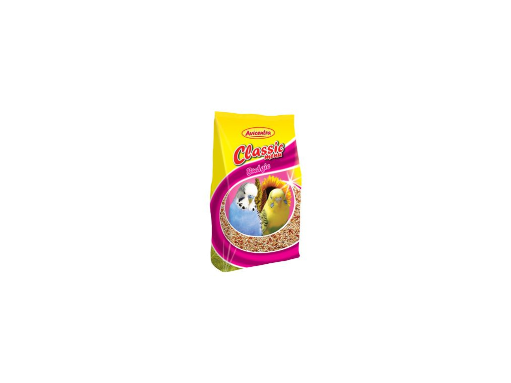 Avicentra Classic Menu krmivo pro andulky 1 kg z kategorie Chovatelské potřeby pro ptáky a papoušky > Krmivo pro papoušky