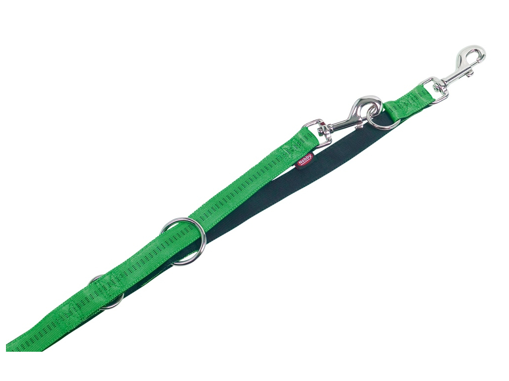 Nobby SOFT GRIP vodítko přepínací 200cm / 10mm zelená z kategorie Chovatelské potřeby a krmiva pro psy > Obojky, vodítka a postroje pro psy > Vodítka pro psy > Klasická vodítka pro psy