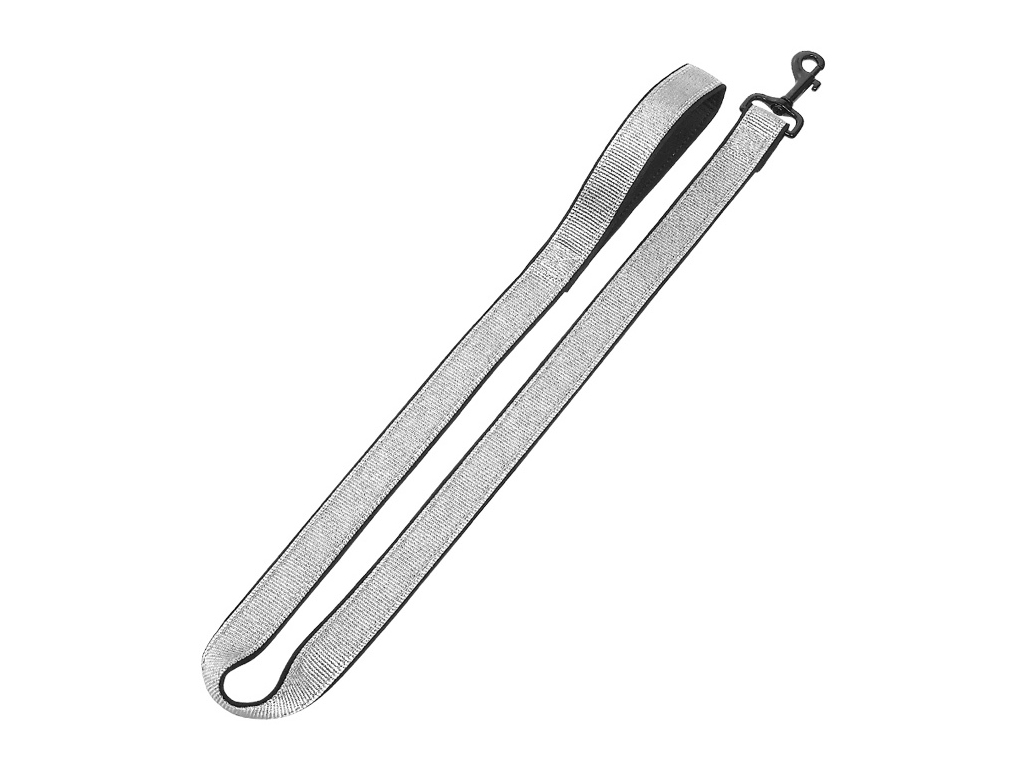 Nobby Classic Reflect Soft vodítko neoprén 120cm / 20-25mm šedá z kategorie Chovatelské potřeby a krmiva pro psy > Obojky, vodítka a postroje pro psy > Vodítka pro psy > Klasická vodítka pro psy