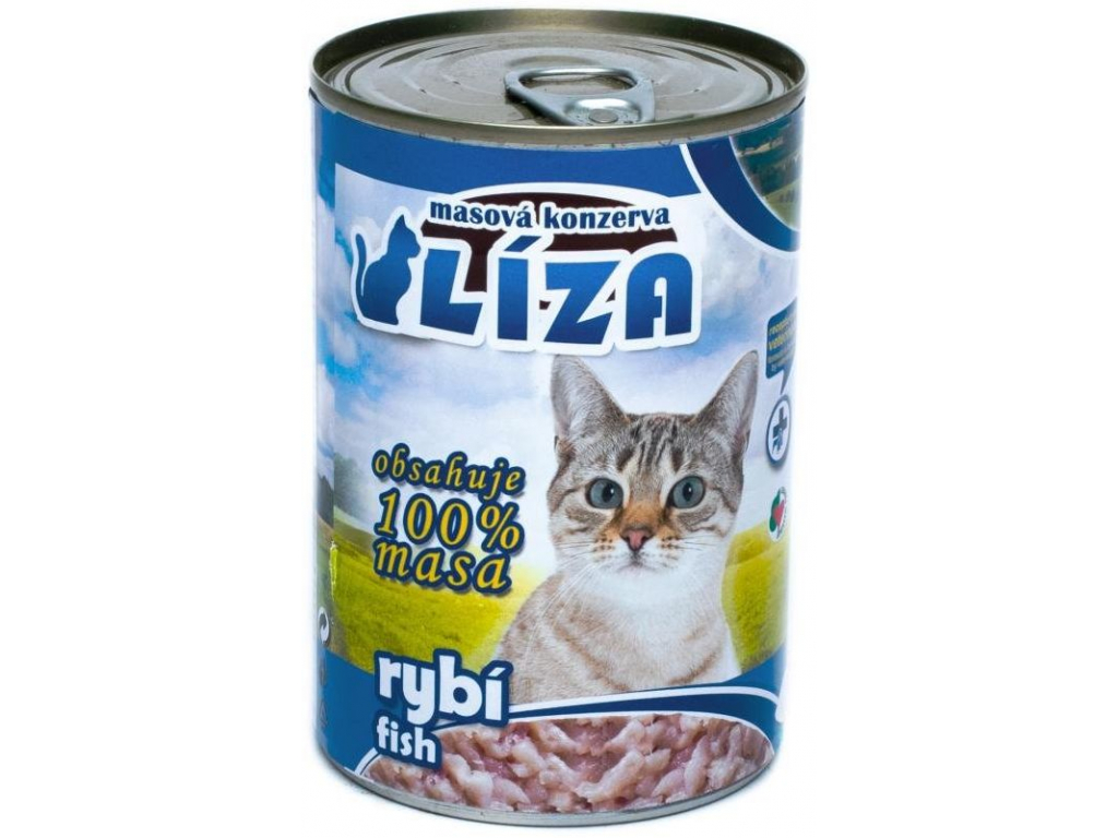 Falco Líza rybí konzerva pro kočky 400g z kategorie Chovatelské potřeby a krmiva pro kočky > Krmivo a pamlsky pro kočky > Konzervy pro kočky