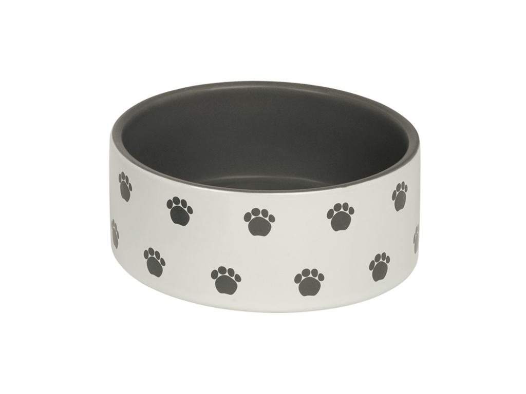 Nobby PATA keramická matná miska šedá 15x6cm 550ml z kategorie Chovatelské potřeby a krmiva pro psy > Misky a dávkovače pro psy > keramické misky pro psy