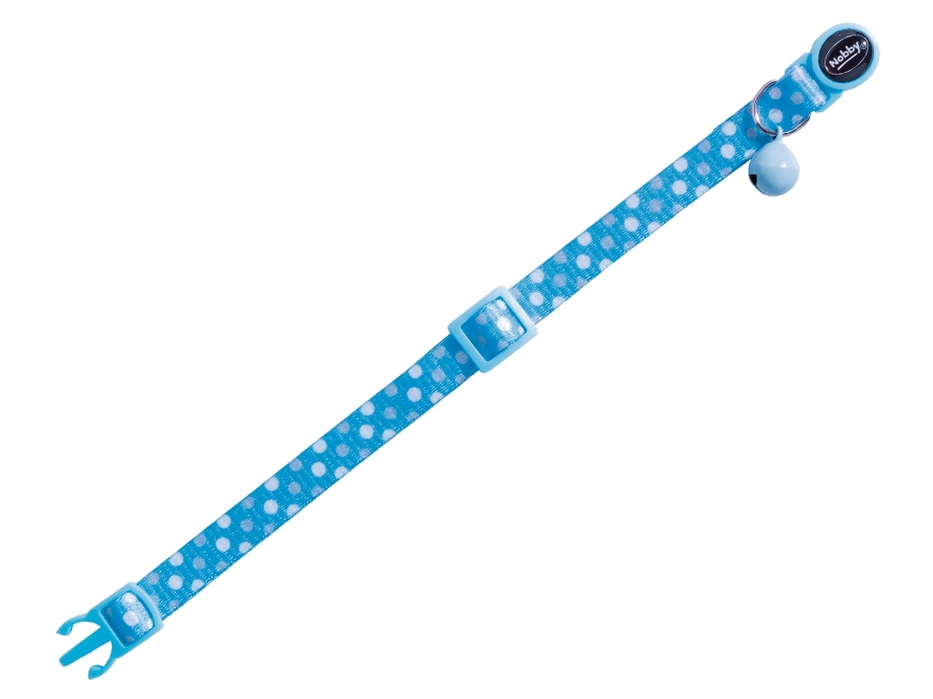 Nobby Circle Blue obojek s rolničkou pro kočky modrý 1ks z kategorie Chovatelské potřeby a krmiva pro kočky > Obojky a vodítka pro kočky > obojky pro kočky
