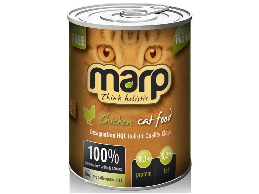 Marp Pure Chicken Cat konzerva pro kočky 400g z kategorie Chovatelské potřeby a krmiva pro kočky > Krmivo a pamlsky pro kočky > Konzervy pro kočky