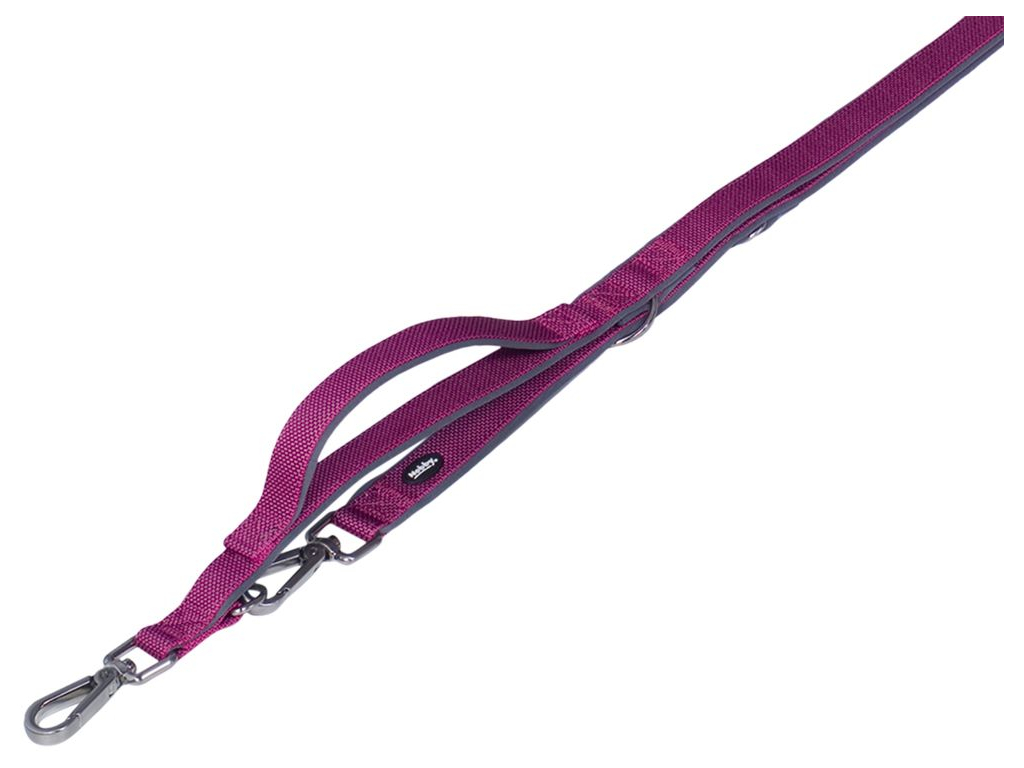 Nobby CLASSIC PRENO ROYAL vodítko neoprén malina L-XL 200cm z kategorie Chovatelské potřeby a krmiva pro psy > Obojky, vodítka a postroje pro psy > Vodítka pro psy > Klasická vodítka pro psy