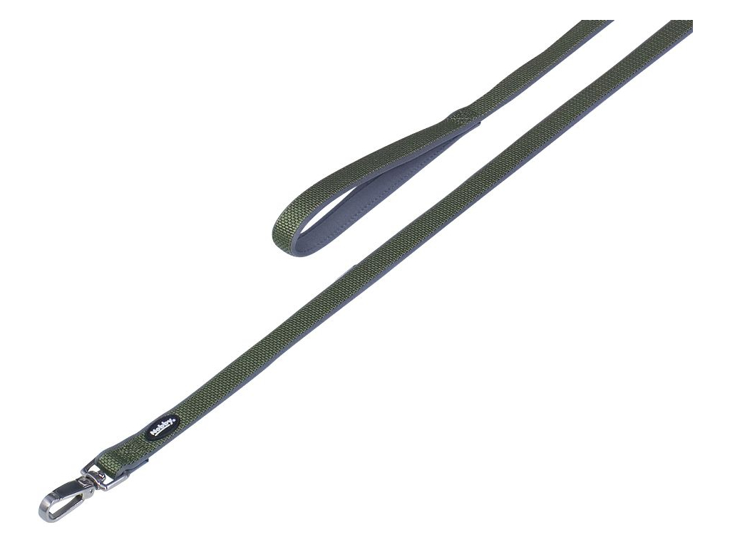 Nobby CLASSIC PRENO ROYAL vodítko neoprén zelená XS-S 120cm z kategorie Chovatelské potřeby a krmiva pro psy > Obojky, vodítka a postroje pro psy > Vodítka pro psy > Klasická vodítka pro psy