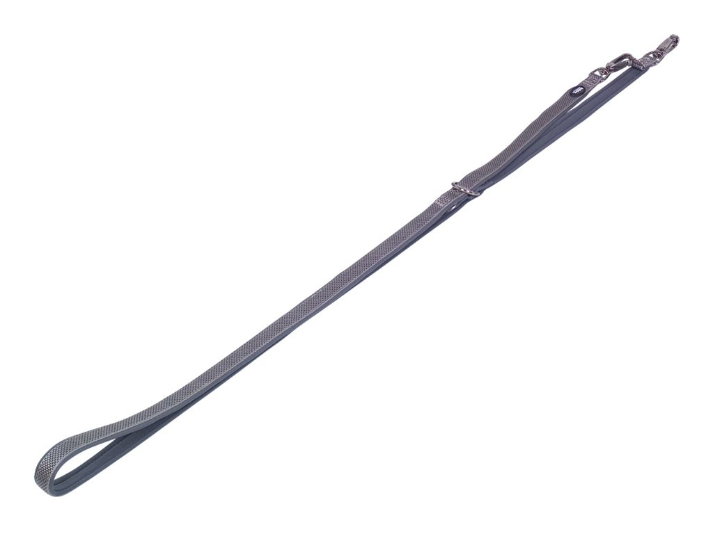 Nobby CLASSIC PRENO ROYAL vodítko neoprén šedá M-L 200cm z kategorie Chovatelské potřeby a krmiva pro psy > Obojky, vodítka a postroje pro psy > Vodítka pro psy > Klasická vodítka pro psy