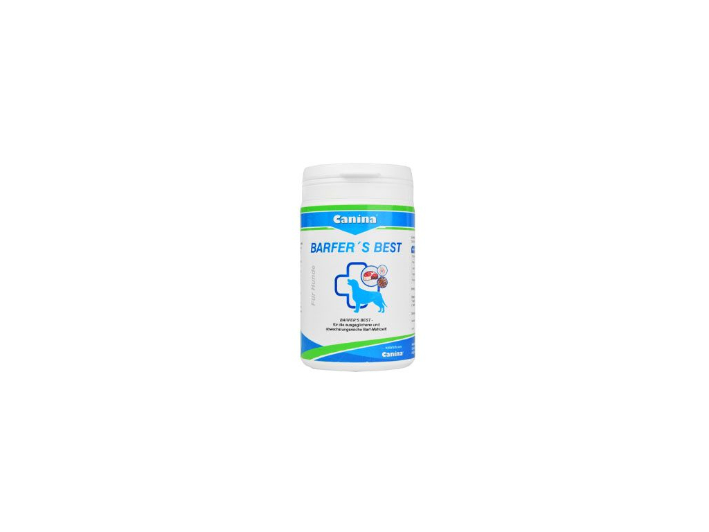 Canina Barfer's Best 180g z kategorie Chovatelské potřeby a krmiva pro psy > Krmiva pro psy > BARF pro psy