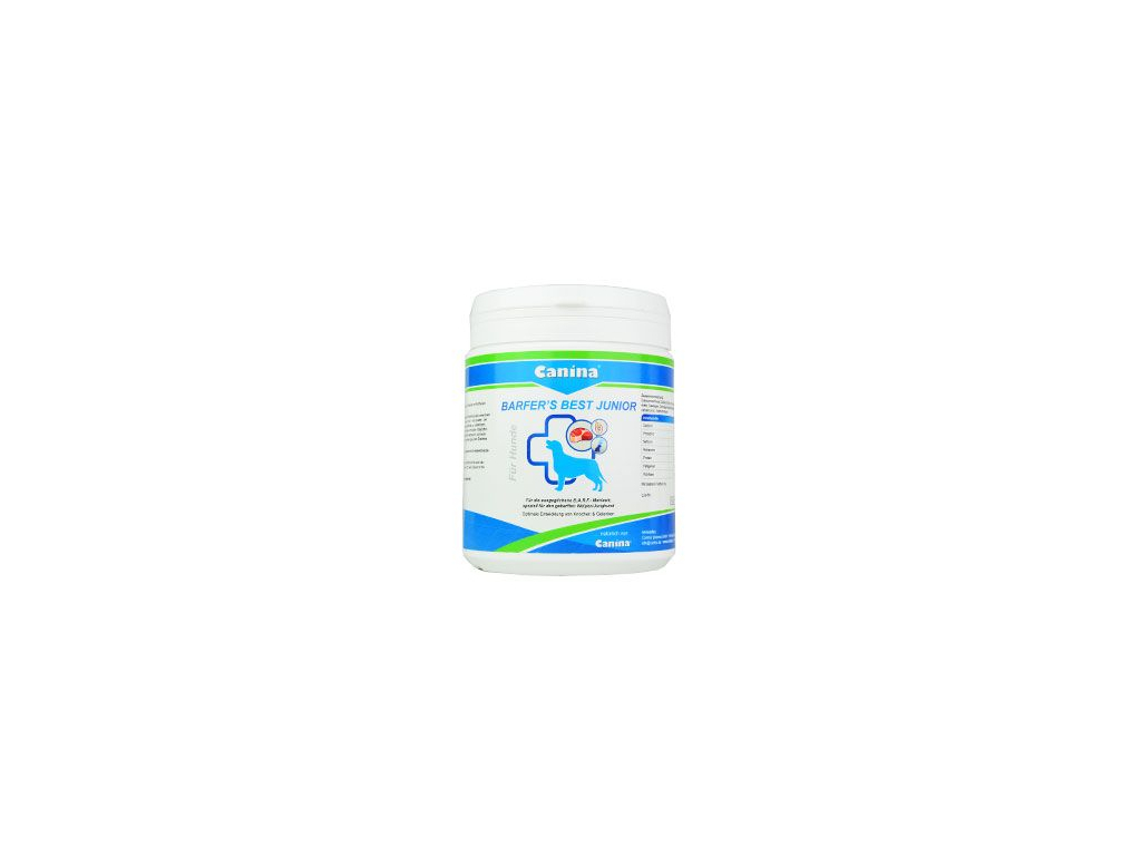 Canina Barfer's Best Junior 850g z kategorie Chovatelské potřeby a krmiva pro psy > Krmiva pro psy > BARF pro psy