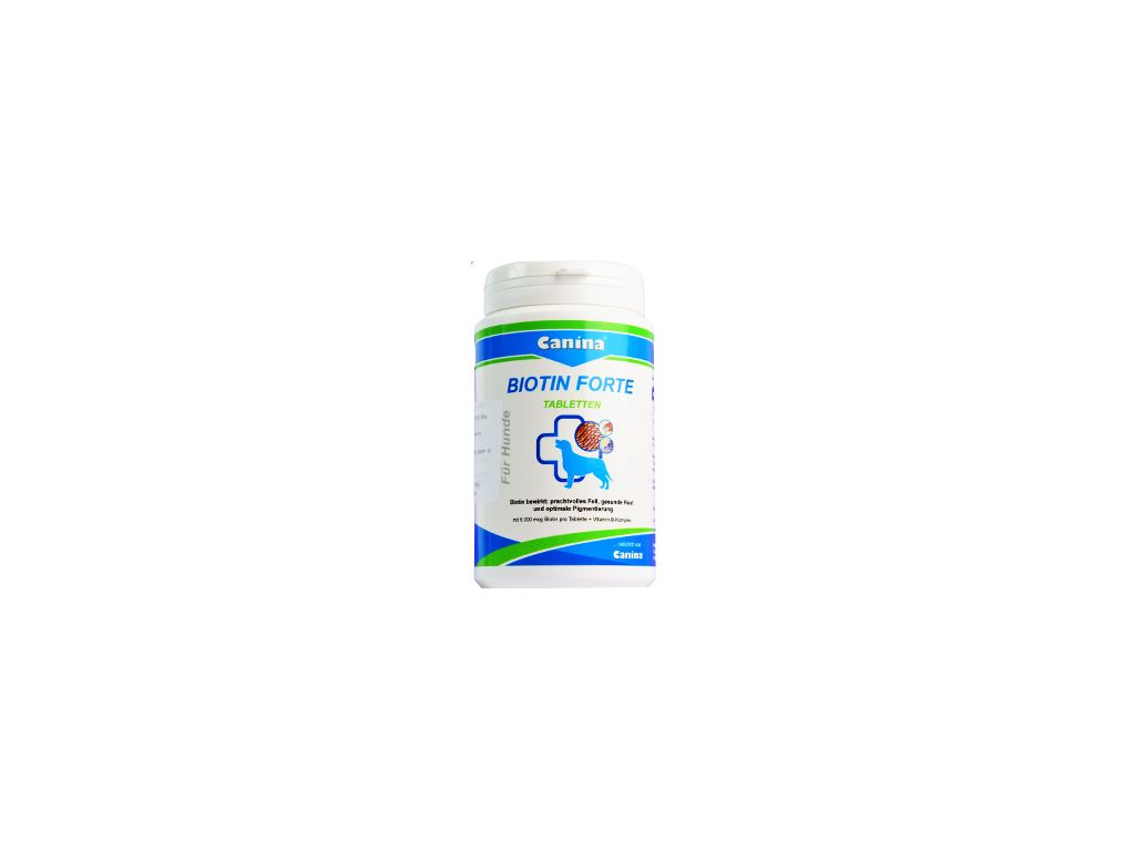 Canina Biotin Forte 60tbl z kategorie Chovatelské potřeby a krmiva pro psy > Vitamíny a léčiva pro psy > Kůže a srst psů