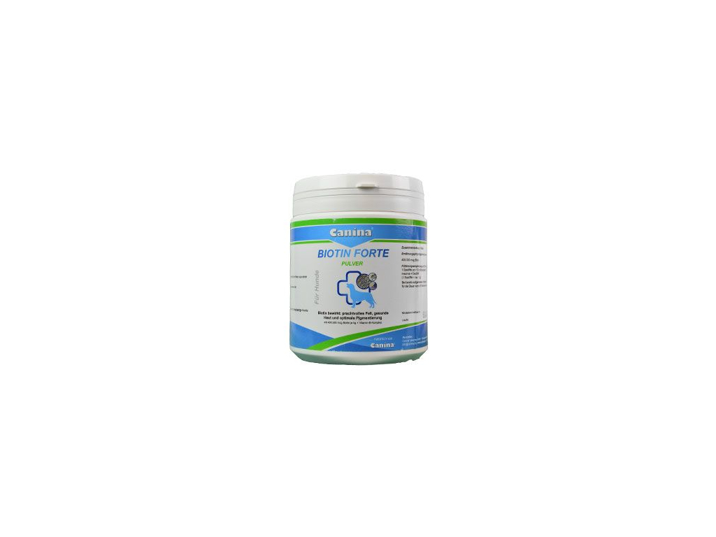 Canina Biotin Forte plv 500g z kategorie Chovatelské potřeby a krmiva pro psy > Vitamíny a léčiva pro psy > Kůže a srst psů
