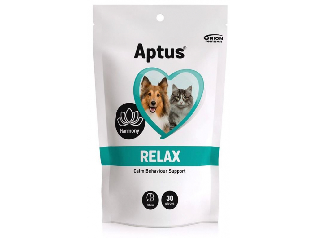Aptus Relax Vet 30tbl z kategorie Chovatelské potřeby a krmiva pro kočky > Vitamíny a léčiva pro kočky > Nervozita a stres koček