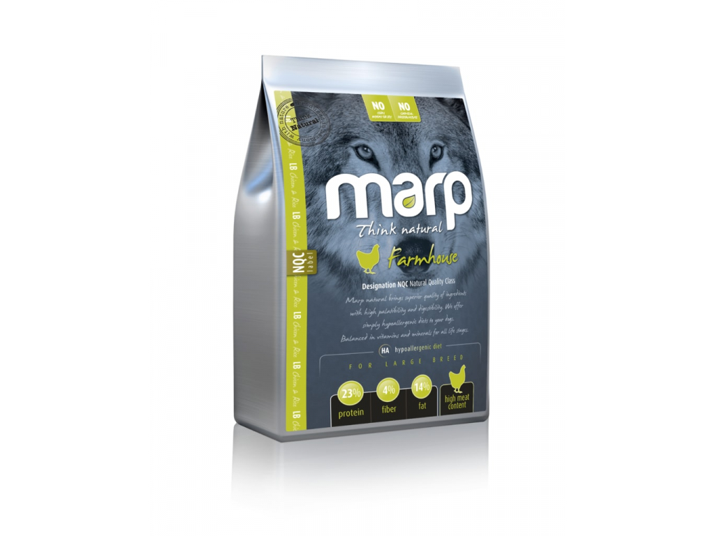 Marp Natural Farmhouse Large Breed Chicken 2kg z kategorie Chovatelské potřeby a krmiva pro psy > Krmiva pro psy > Granule pro psy