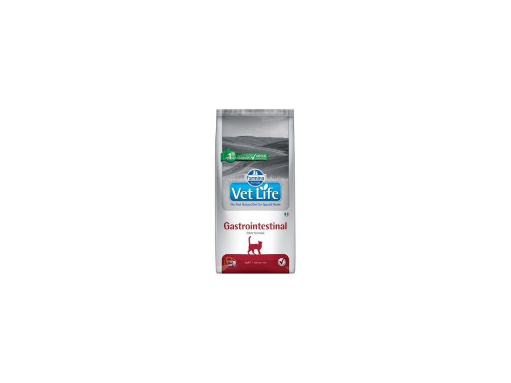 Vet Life Natural CAT Gastro-Intestinal 5kg z kategorie Chovatelské potřeby a krmiva pro kočky > Krmivo a pamlsky pro kočky > Veterinární diety pro kočky