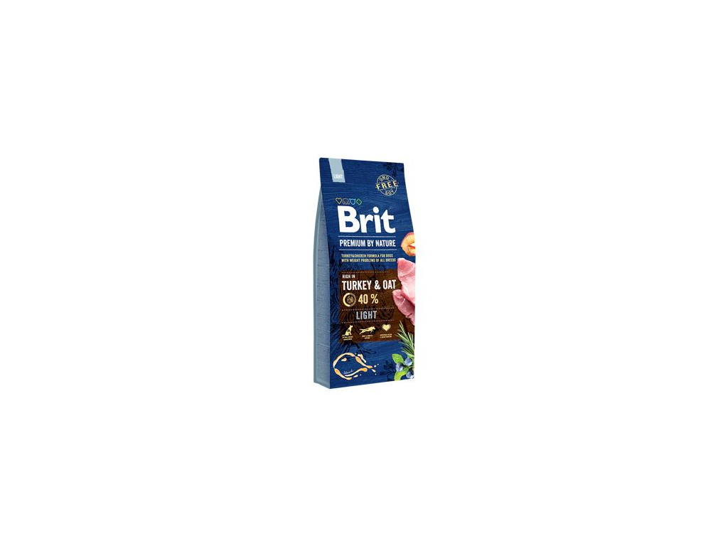 Brit Premium Dog by Nature Light 15kg z kategorie Chovatelské potřeby a krmiva pro psy > Krmiva pro psy > Granule pro psy