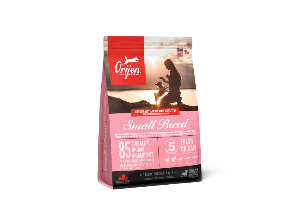 Orijen Dog Small Breed 1,8 kg z kategorie Chovatelské potřeby a krmiva pro psy > Krmiva pro psy > Granule pro psy