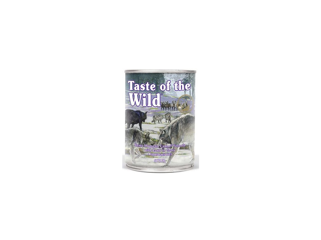 Taste of the Wild konzerva Sierra Mountain 390g z kategorie Chovatelské potřeby a krmiva pro psy > Krmiva pro psy > Konzervy pro psy