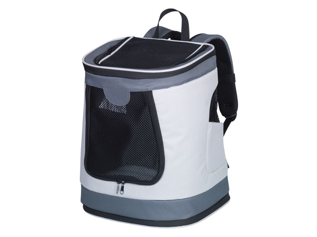 Nobby PLATA zadní batoh do 10kg šedá 34x30x43cm z kategorie Chovatelské potřeby a krmiva pro psy > Cestování se psem > Batohy, klokanky pro psy