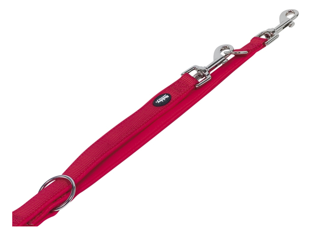 Nobby CLASSIC PRENO vodítko neoprén M/L 200cm červené z kategorie Chovatelské potřeby a krmiva pro psy > Obojky, vodítka a postroje pro psy > Vodítka pro psy > Klasická vodítka pro psy