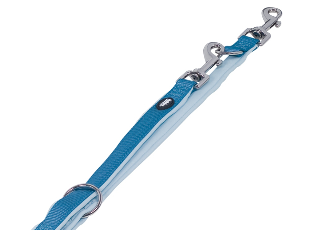 Nobby CLASSIC PRENO vodítko neoprén M/L 200cm světle modrá z kategorie Chovatelské potřeby a krmiva pro psy > Obojky, vodítka a postroje pro psy > Vodítka pro psy > Klasická vodítka pro psy
