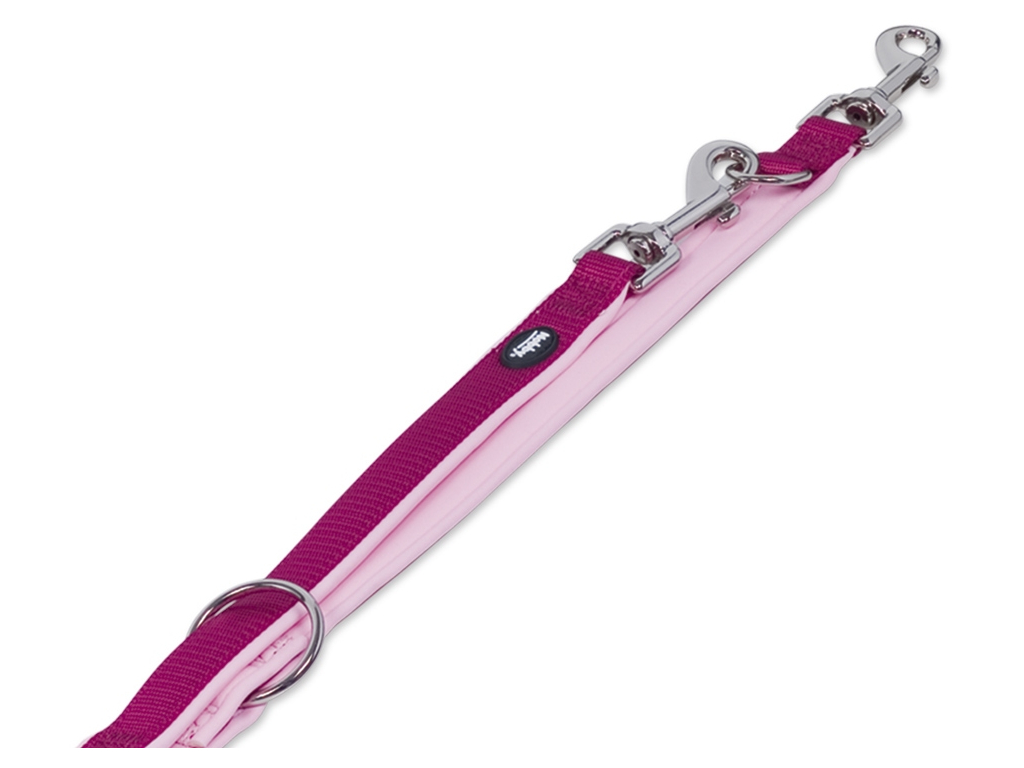 Nobby CLASSIC PRENO vodítko neoprén M/L 200cm malina z kategorie Chovatelské potřeby a krmiva pro psy > Obojky, vodítka a postroje pro psy > Vodítka pro psy > Klasická vodítka pro psy