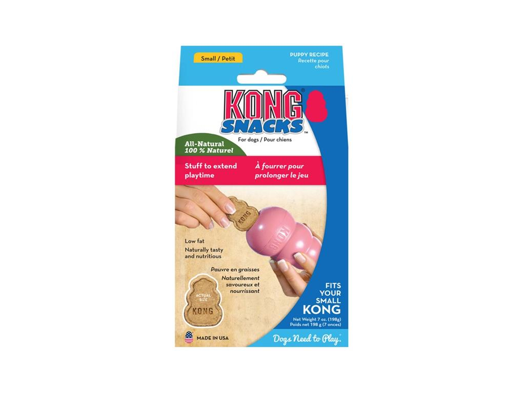 Kong Snacks Puppy Small pamlsek pro štěňata 198g z kategorie Chovatelské potřeby a krmiva pro psy > Hračky pro psy > Kong hračky pro psy