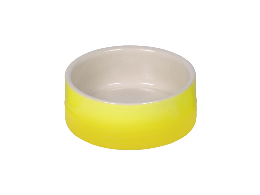 Nobby keramická miska GRADIENT žlutá 12,0 x 4,5 cm / 0,25 l z kategorie Chovatelské potřeby a krmiva pro psy > Misky a dávkovače pro psy > keramické misky pro psy