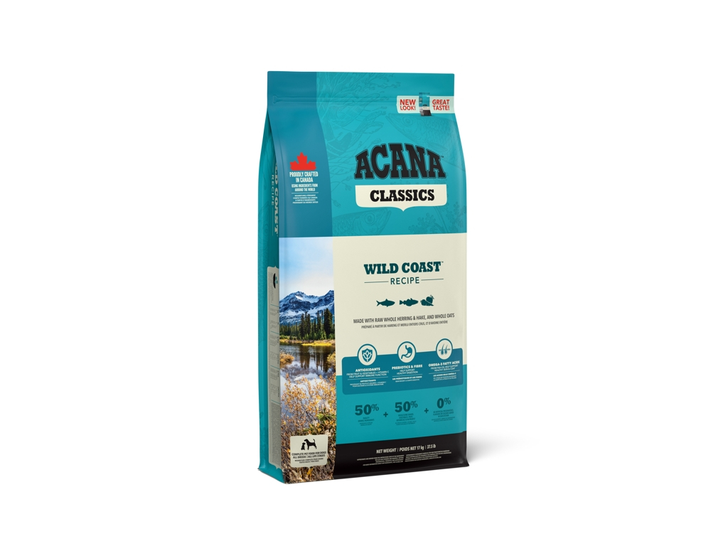 Acana Dog Classics Wild Coast 14,5 kg z kategorie Chovatelské potřeby a krmiva pro psy > Krmiva pro psy > Granule pro psy