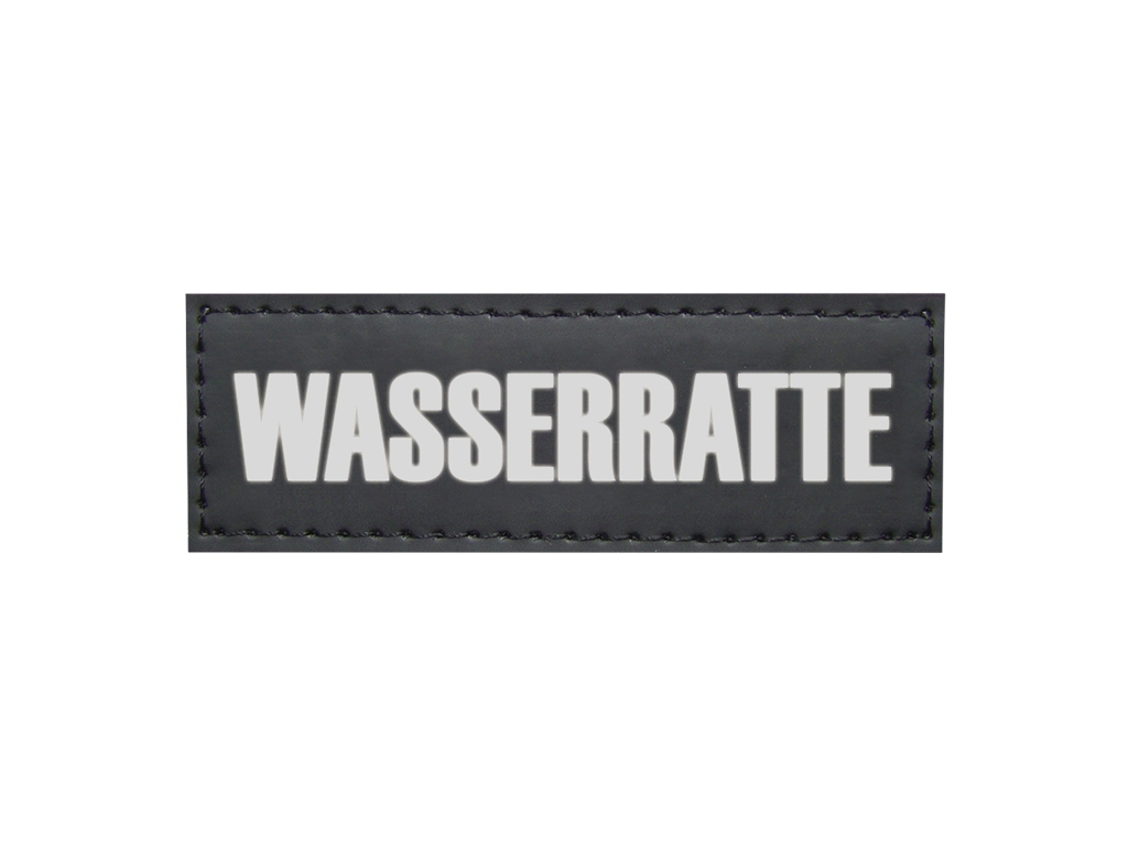 Nobby vyměnitelný nápis WASSERRATTE na postroj Seguro 3x9cm 2ks z kategorie Chovatelské potřeby a krmiva pro psy > Obojky, vodítka a postroje pro psy > Postroje pro psy