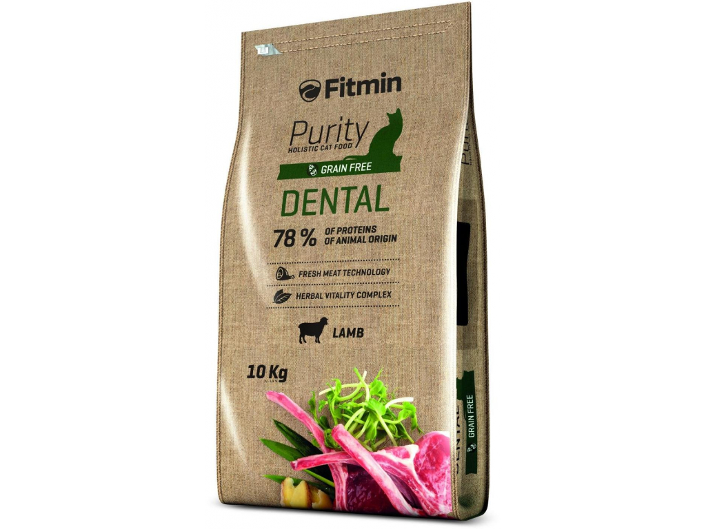 Fitmin cat Purity Dental 10 kg z kategorie Chovatelské potřeby a krmiva pro kočky > Krmivo a pamlsky pro kočky > Granule pro kočky