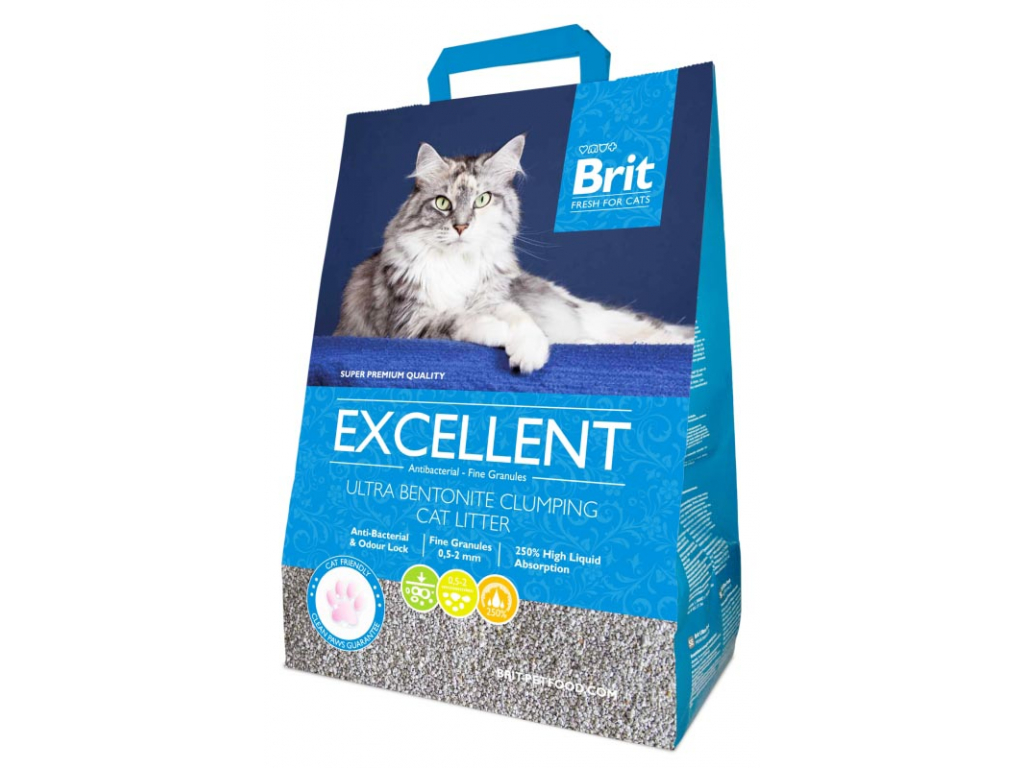 Brit Fresh for Cats Excellent Ultra Bentonite 10kg z kategorie Chovatelské potřeby a krmiva pro kočky > Toalety, steliva pro kočky > Steliva kočkolity pro kočky