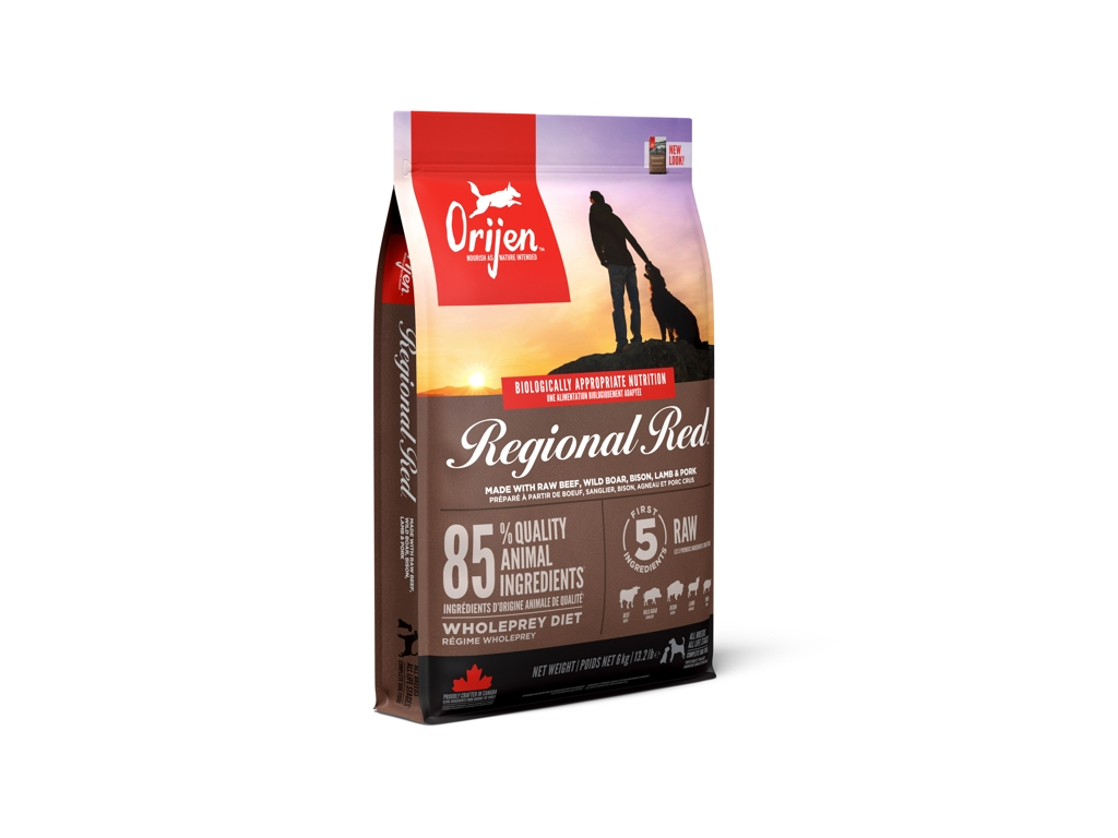 Orijen Dog Regional Red 6kg z kategorie Chovatelské potřeby a krmiva pro psy > Krmiva pro psy > Granule pro psy