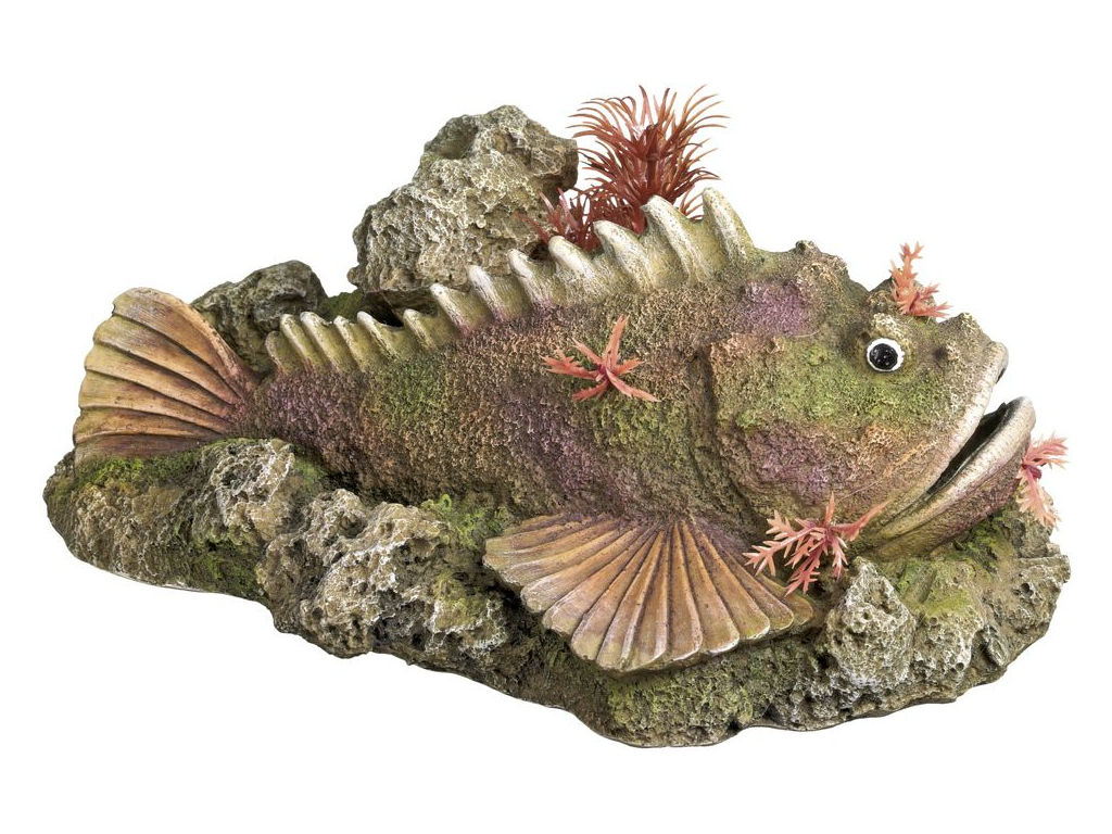 Nobby akvarijní dekorace Stone Fish 21 x 14,5 x 9 cm z kategorie Akvaristické a teraristické potřeby > Dekorace do akvária > Zvířata, ryby