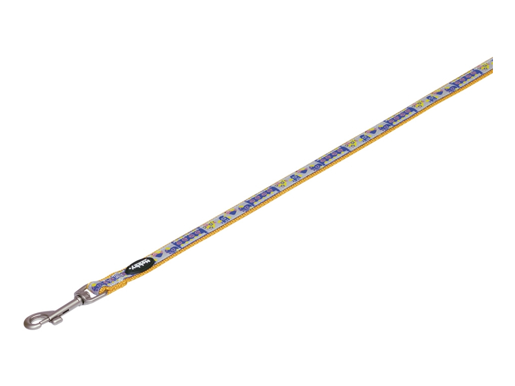 Nobby STYLE vodítko oranžové nylon XS-S 1,20m 15mm z kategorie Chovatelské potřeby a krmiva pro psy > Obojky, vodítka a postroje pro psy > Vodítka pro psy > Klasická vodítka pro psy